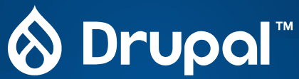 Logo van Drupal